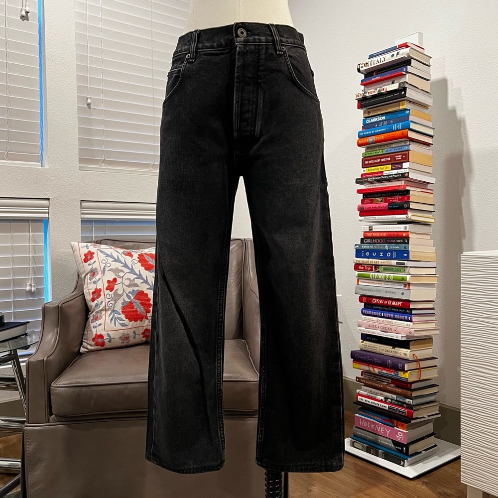 LOEWE CROPPED BOYFRIEND DENIM